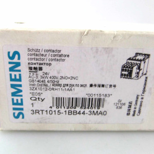 Siemens Schütz 3RT1015-1BB44-3MA0 24V OVP