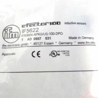 ifm efector induktiver Sensor IF5622 IFA3004-APKG/US-100/DPO OVP