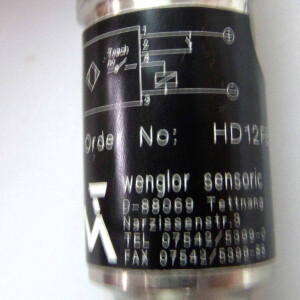 wenglor Reflextaster HD12PBT3 OVP