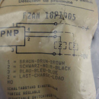 Baumer electric Näherungsschalter FZAM 18P1005 OVP
