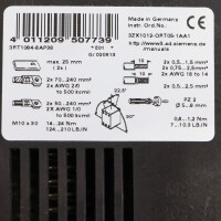 Siemens Leistungsschütz 3RT1064-6AP36 220-240V 50/60Hz GEB