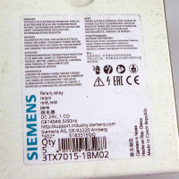 Siemens Eingangskoppler mit steckbaren Relais 3TX7015-1BM02 (5Stk.) OVP