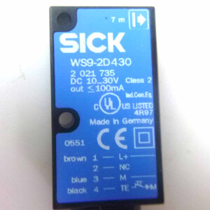 SICK Einweg-Lichtschranke WS9-2D430 2021735 OVP