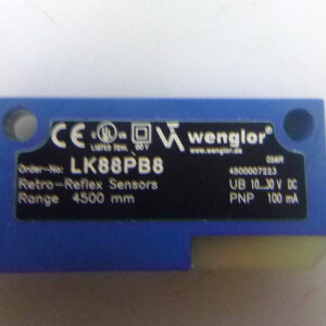 wenglor Spiegelreflexschranke LK88PB8 OVP