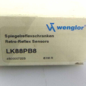 wenglor Spiegelreflexschranke LK88PB8 OVP
