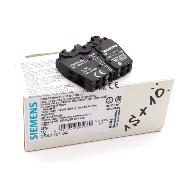 Siemens Schaltelement 3SB3403-0A (10Stk.) OVP