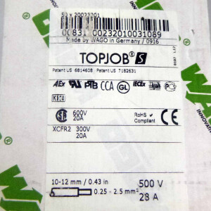 WAGO Dreistockklemme 20023201 (50Stk.) OVP