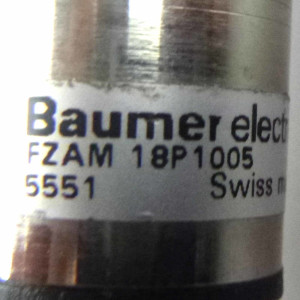 Baumer electric Näherungsschalter FZAM 18P1005 GEB