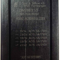 E.Dold & Söhne KG Not-Aus-Modul BN5983.53 0031885 GEB
