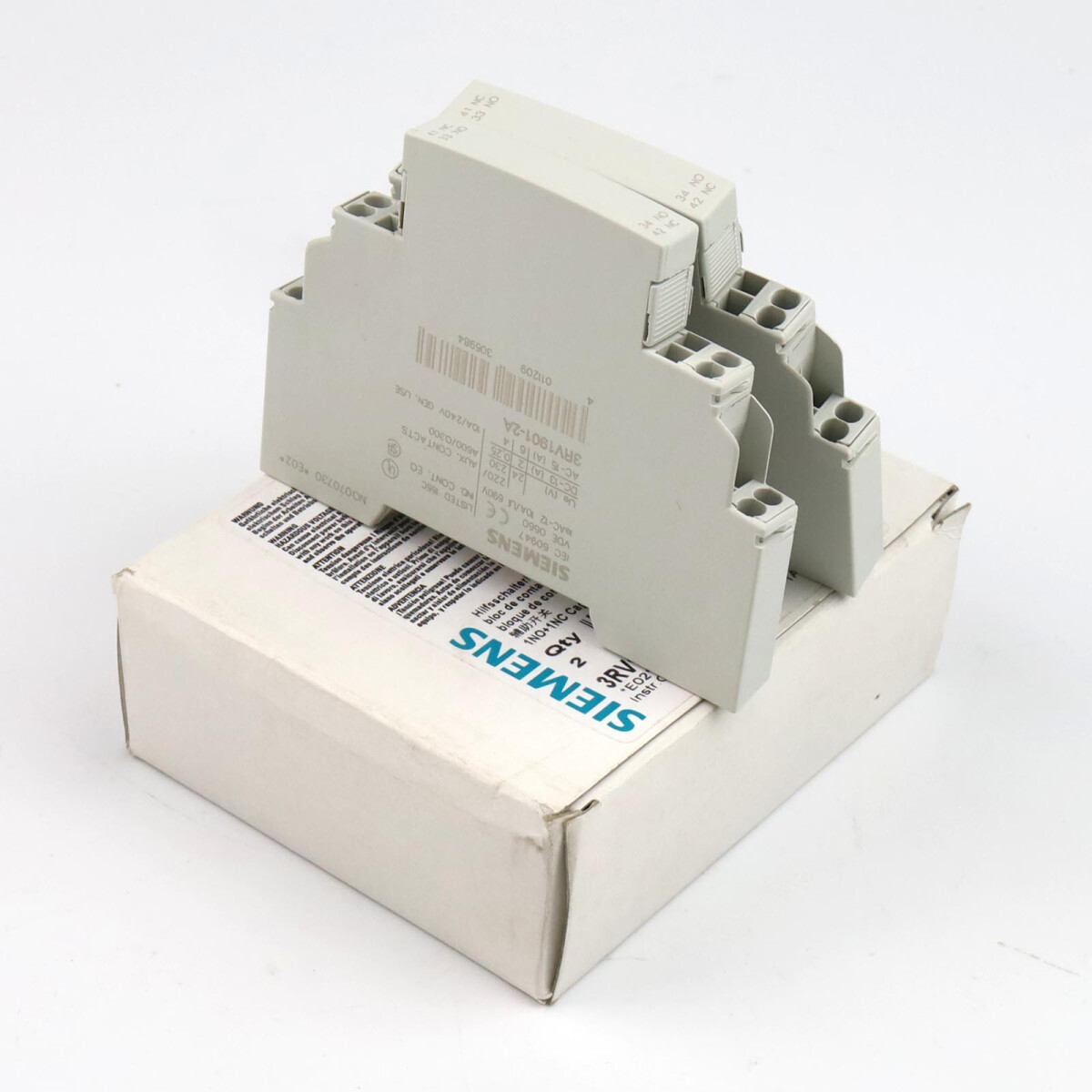 Siemens Hilfsschalter 3RV1901-2A (2Stk.) OVP