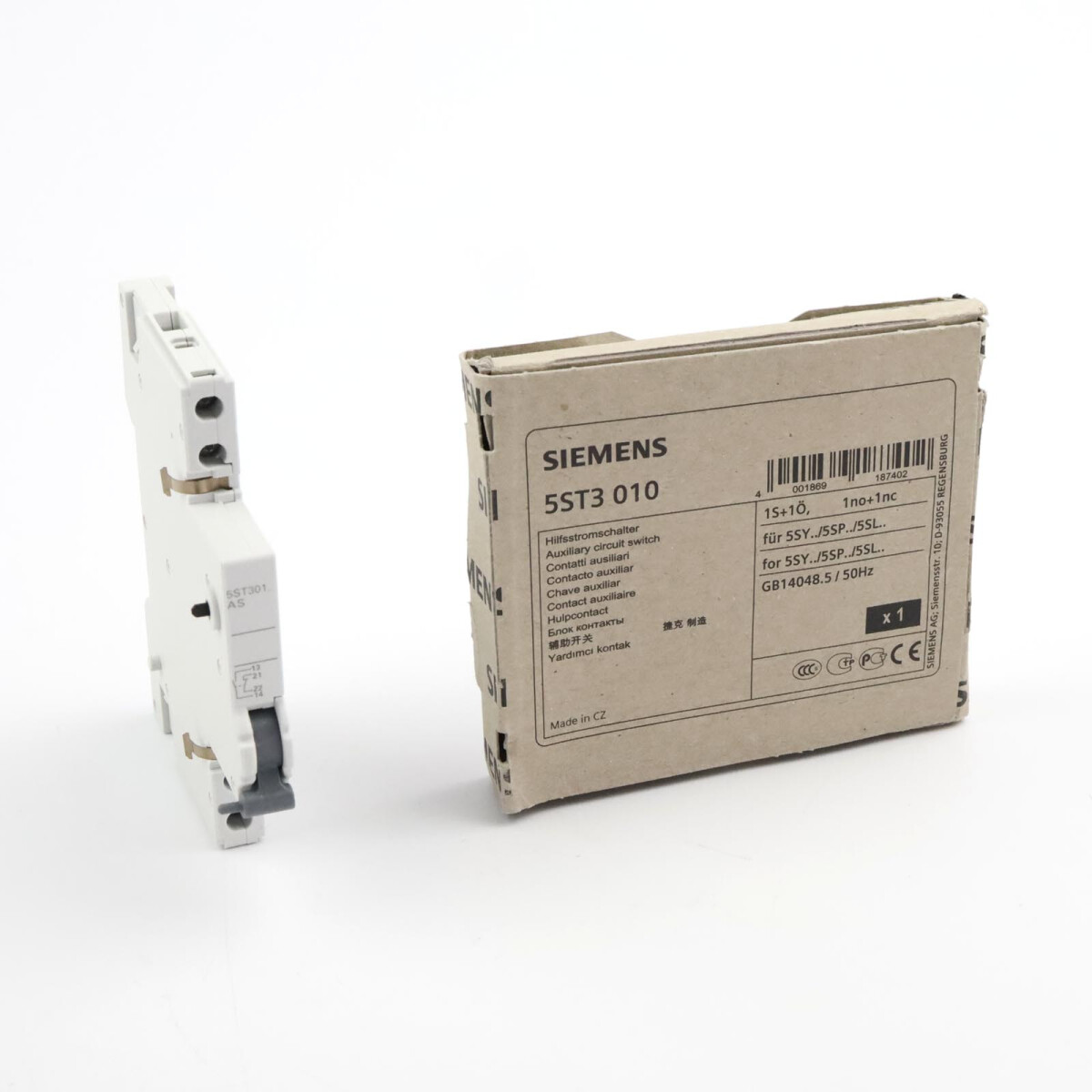 Siemens Hilfsstromschalter 5ST3 010 OVP