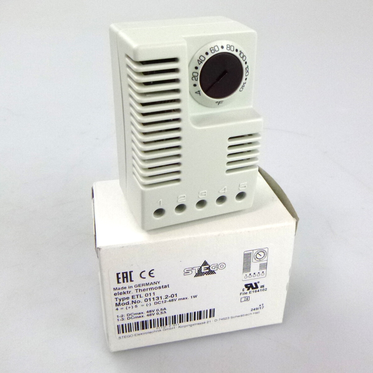 STEGO Elektronischer Thermostat ETL 011 OVP