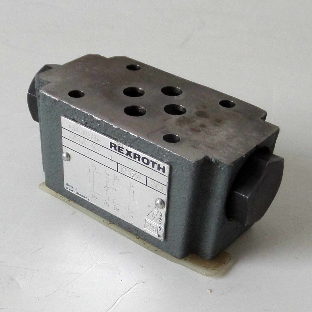 Rexroth Rückschlagventil Z2S 6A1-60/ GEB