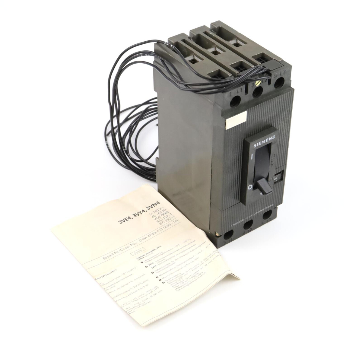Siemens Leistungsschalter 3VE4200-1CR14 NOV