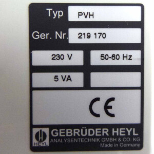 Gebrüder Heyl Hydraulischer Pilotverteiler PVH 230V OVP
