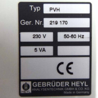 Gebrüder Heyl Hydraulischer Pilotverteiler PVH 230V OVP