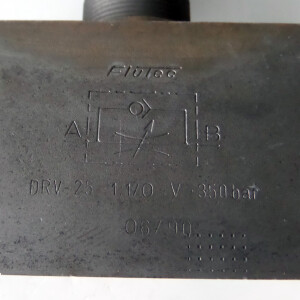 Flutec Drosselrückschlagventil DRV-25-01.1/0 NOV