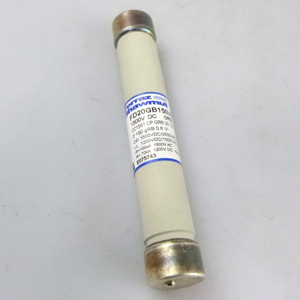 Ferraz-Shawmut/Mersen Sicherung FD20GB150V0,8T 1500VDC 0,8A NOV