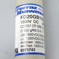 Ferraz-Shawmut/Mersen Sicherung FD20GB150V0,8T 1500VDC 0,8A NOV