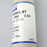 Ferraz-Shawmut/Mersen Sicherung FD20GB150V0,8T 1500VDC 0,8A NOV