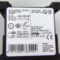Siemens Hilfsschütz 3RH1122-1MB40  OVP