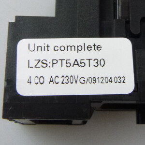 Siemens Steckrelais LZS:PT5A5T30 (5Stk.) OVP