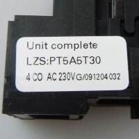 Siemens Steckrelais LZS:PT5A5T30 (5Stk.) OVP