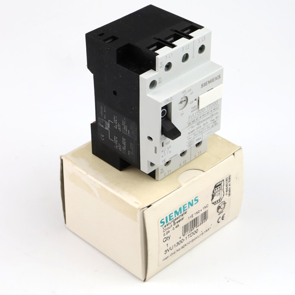 Siemens Leistungsschalter 3VU1300-1TD00 OVP