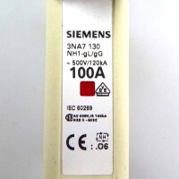 Siemens NH-Sicherungseinsatz 3NA7130 (3Stk.) OVP