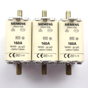Siemens NH-Sicherungseinsatz 3NA3836 (3Stk.) OVP