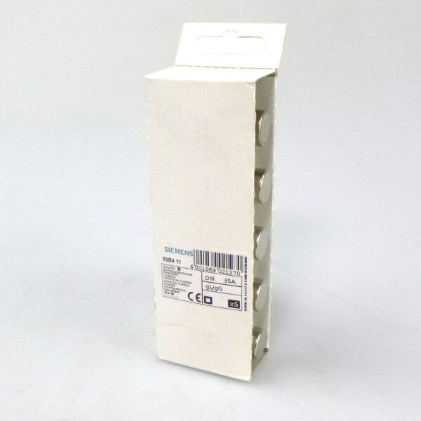 Siemens Diazed Sicherungseinsätze DIII 35A 5SB4 11 (5Stk.) OVP