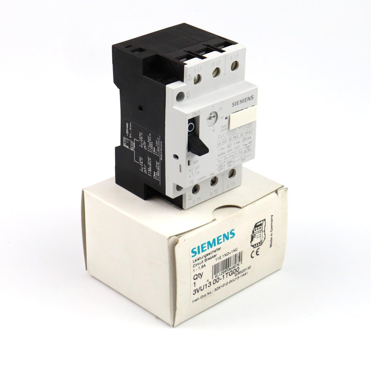 Siemens Leistungsschalter 3VU1300-1TG00 OVP