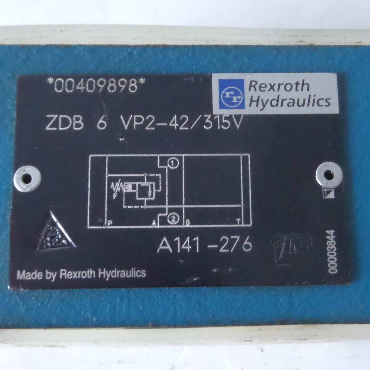Rexroth Druckbegrenzungsventil ZDB 6 VP2-42/315V GEB