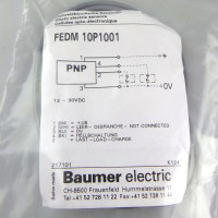 Baumer electric Sensor Optoelektronisch FEDM 10P1001 OVP