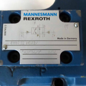 MANNESMANN REXROTH Steuerblock 4WH 22 HD72/ GEB