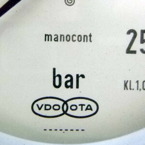 VDO OTA Manocont, Manometer 0-250 bar Ø ca. 95mm NOV