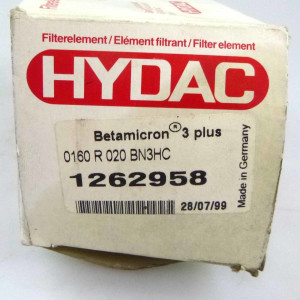 Hydac Filterelememt Betamicron 3plus 1262958 0160R020BN3HC OVP