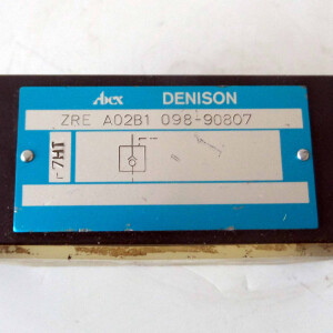 Denison Rückschlagventil ZRE A02B1 098 90807 NOV