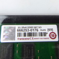 Transcend Arbeitsspeicher SO-DIMM JM667QSU-2G 2GB DDR2 667 SIE