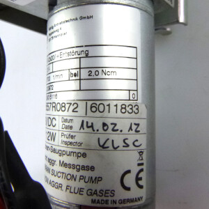 Lamtec Membran-Saugpumpe 657R0872 GEB
