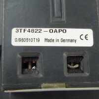 Siemens Schütz 3TF4822-0AP0 220/230V 50Hz GEB