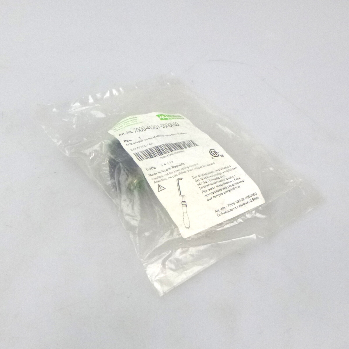 Murr elektronik M12 Adapter 7000-41301-0000000 OVP