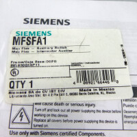 Siemens Hilfsschalter 3VL9300-2AP11 MFSFA1 OVP