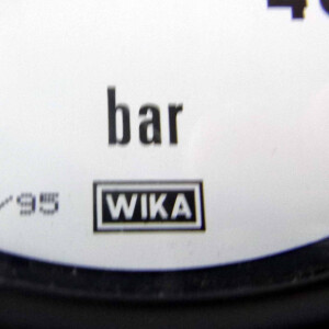 WIKA Manometer, Druckanzeige 0-400 bar Ø 100mm OVP
