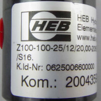 HEB Rundzylinder Z100-100-25/12/20,00-206/B1/S16 20043598/1 NOV