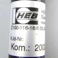 HEB Rundzylinder Z100-116-16/8/50,00-206/B1 20028349/1 NOV