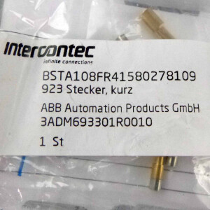 ABB Leistungsstecker kurz Serie 923 BSTA108FR19580278109 8-polig OVP