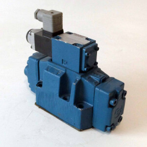 Rexroth Hydronorma Wege-Schieberventil H-4 WEH 16 D51/6AW220-50NZ4 + 4 WE 6 D51/AW220-50NZ4 GEB