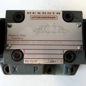 Rexroth Hydronorma Wege-Schieberventil H-4 WEH 16 E30/6AG24NZ4 GEB