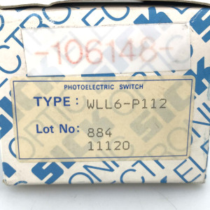 SICK Lichtschranke WLL6-P112 OVP